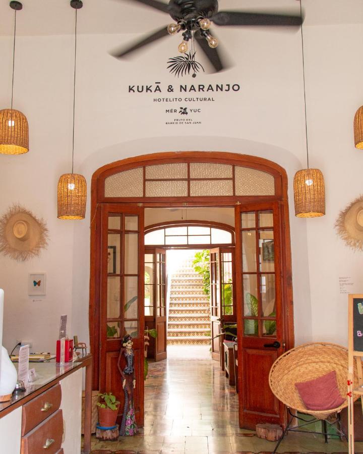 Kuka Y Naranjo Acomodação com café da manhã Mérida Exterior foto